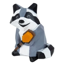 Lindby Dekorationsbelysning|Solcellelamper > Racoon LED-solcellelampe, figur, vaskebjørn