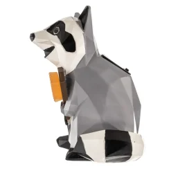 Lindby Dekorationsbelysning|Solcellelamper > Racoon LED-solcellelampe, figur, vaskebjørn