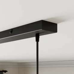 Lindby Pendellamper|Pendellamper > Rangina pendellampe, 100 cm, kobber, 3 lyskilder, glas