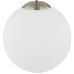Pendellamper ^ Lindby Rhona pendellampe, opalglaskugle, 30 cm