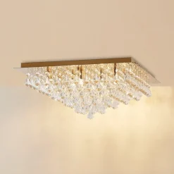 Lindby Loftlamper > Rimedia loftlampe, guld, 55 cm