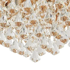 Lindby Loftlamper > Rimedia loftlampe, guld, 55 cm