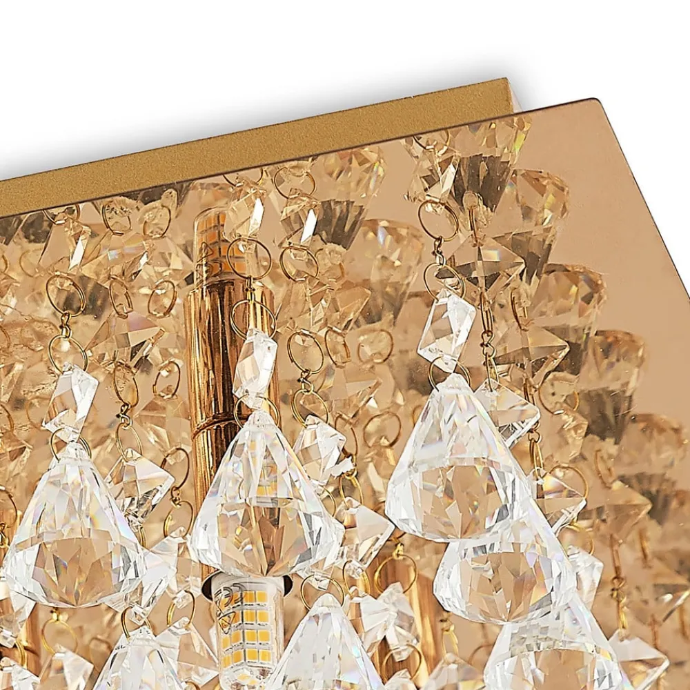 Lindby Loftlamper > Rimedia loftlampe, guld, 55 cm