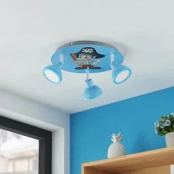 Lindby Loftlamper > Roxas loftlampe til børneværelset, pirat