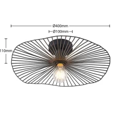 Loftlamper|Loftlamper ^ Lindby Ruota loftlampe af metal