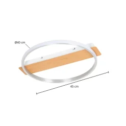 Lindby Loftlamper|Loftlamper > Signera LED-loftlampe, 1 lyskilde
