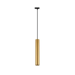 Lindby Skinnesystem > skinnesystem Linaro, GU10, pendel, 3 lyskilder, guld