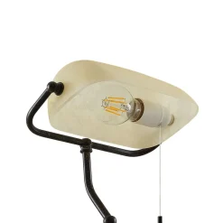 Arbejdsrum/Kontor|Bordlamper ^ Lindby skrivebordslampe Profina, 39 cm, rustbrun, stål