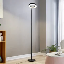 Arbejdsrum/Kontor|Gulvlamper ^ Lindby Smart LED-gulvlampe Cilian, RGBW, CCT, ZigBee, Hue