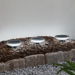 Lindby Terrassebelysning|Udendørs Spot > Smart LED jordspydslys Thalas, CCT ,RGB, Tuya, 3 enheder