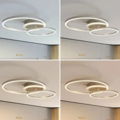 Lindby Gang|Loftlamper > Smart LED-loftlampe Edica, 58 cm, Tuya, CCT