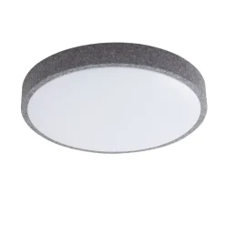 Lindby Loftlamper|Loftlamper > Smart LED-loftlampe Elmor Ø 39 cm grå RGB CCT