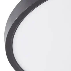 Lindby Loftlamper > Smart LED loftlampe Pravin, Ø 30 cm, CCT, sort