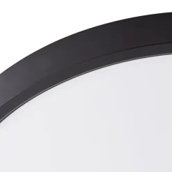 Lindby Loftlamper > Smart LED loftlampe Pravin, Ø 30 cm, CCT, sort