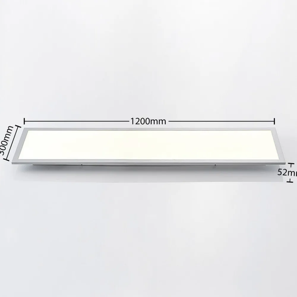 Arbejdsrum/Kontor|Gang ^ Lindby Smart LED-loftpanel Kjetil 120 x 30 cm Tuya RGB CCT