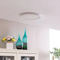 Lindby Loftlamper|Loftlamper > Smart LED-loftslampe Denora, hvid, RGB, CCT, Tuya