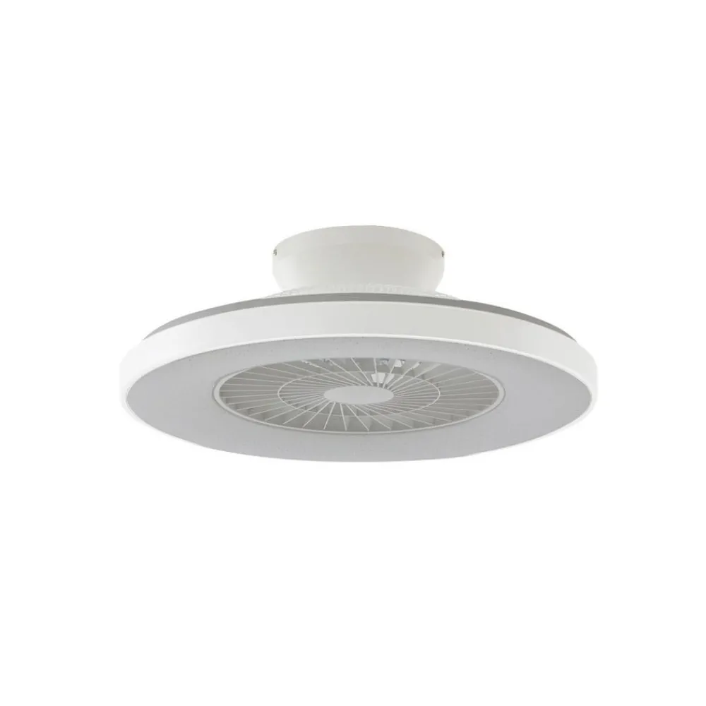 Lindby Loftventilatorer > Smart LED-loftventilator Paavo, hvid, støjsvag, Tuya