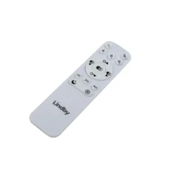 Lindby Loftventilatorer > Smart LED-loftventilator Paavo, hvid, støjsvag, Tuya