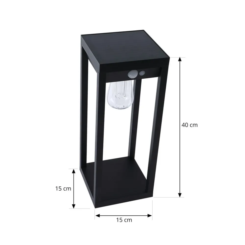 Lindby Gadebelysning > Smart LED-sokkellampe Enea, sensor, CCT, RGB