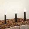 Lindby Terrassebelysning|Sokkellamper > Smart LED-sokkellampe Elvor, CCT, RGB, Tuya, 3 enheder