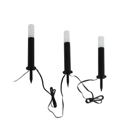 Lindby Terrassebelysning|Sokkellamper > Smart LED-sokkellampe Elvor, CCT, RGB, Tuya, 3 enheder