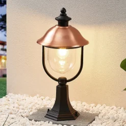 Lindby Terrassebelysning|Sokkellamper > sokkellampe Clint, 53 cm, metal, saltvandsresistent, E27