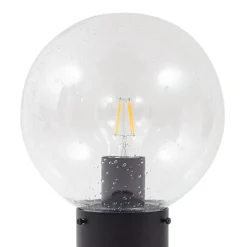 Lindby Sokkellamper Med Sensor > sokkellampe Dangan, klar, 60 cm, glas, sensor