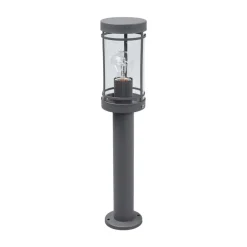 Lindby Terrassebelysning|Sokkellamper > sokkellampe Djori, 50 cm, antracit, stål, E27