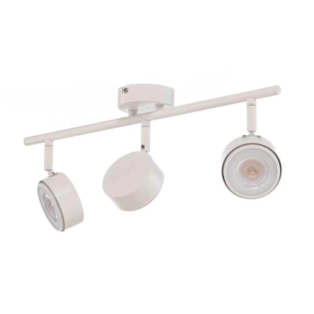Lindby Arbejdsrum/Kontor|Loftlamper > spotlight Jyla, hvid, 4.000 K, 3-lys, GX53