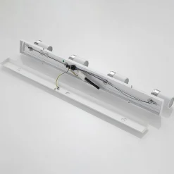 Loftlamper|Spotlights ^ Lindby spotlight Kardo, 4 lyskilder, hvid, metal, IP44