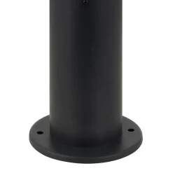 Sokkellamper ^ Lindby Statius sokkellampe, antracit, jern, 45 cm