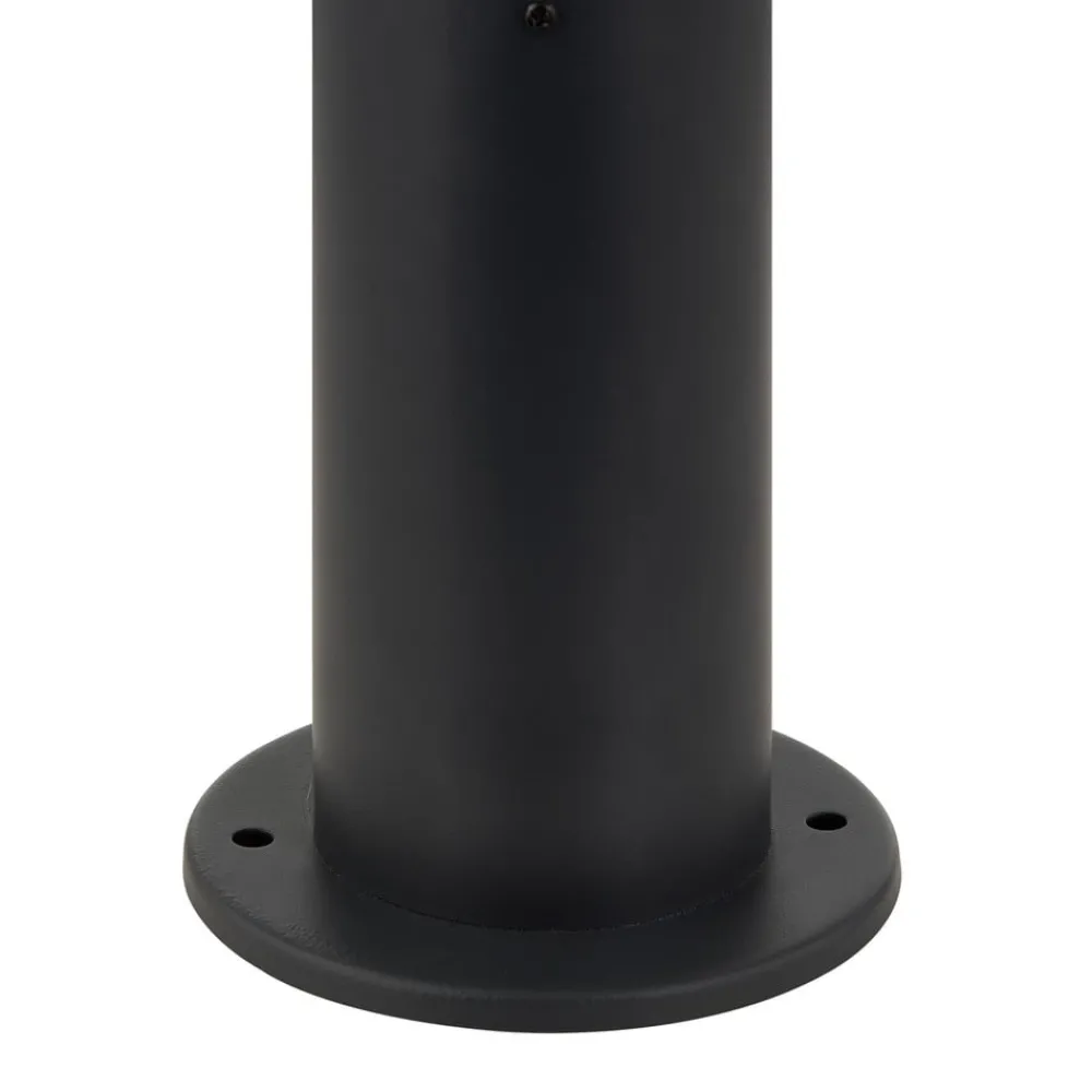 Sokkellamper ^ Lindby Statius sokkellampe, antracit, jern, 45 cm