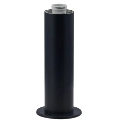 Sokkellamper ^ Lindby Statius sokkellampe, antracit, jern, 45 cm