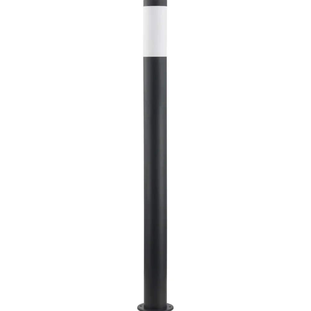 Lindby Gadebelysning > Statius vejlampe, antracit/opal, jern, 100 cm