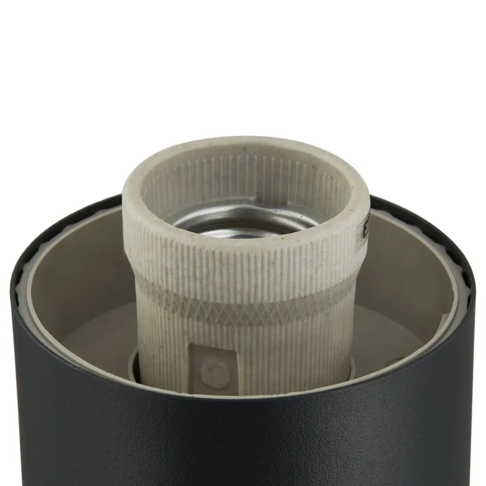 Lindby Gadebelysning > Statius vejlampe, antracit/opal, jern, 100 cm