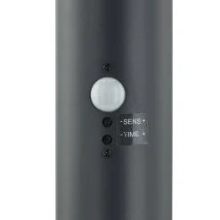 Lindby Gadebelysning > Statius vejlampe, antracit, jern, sensor