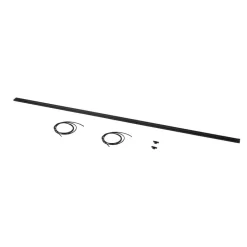 Lindby Gang|Pendellamper > strømskinne Lumaro, sort, aluminium, længde 103 cm
