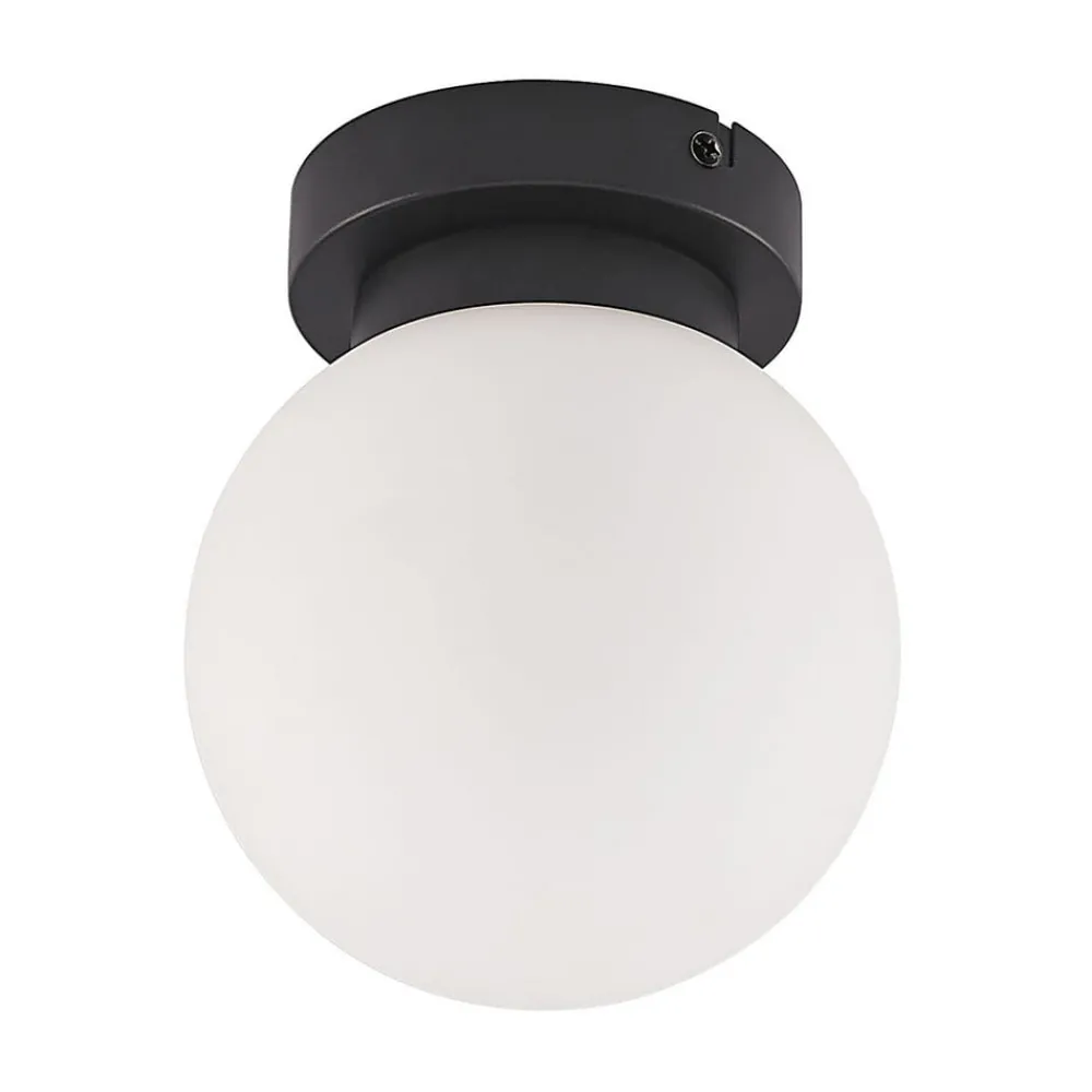 Lindby Loftlamper > Tavino loftslampe, sfærisk skærm, sort