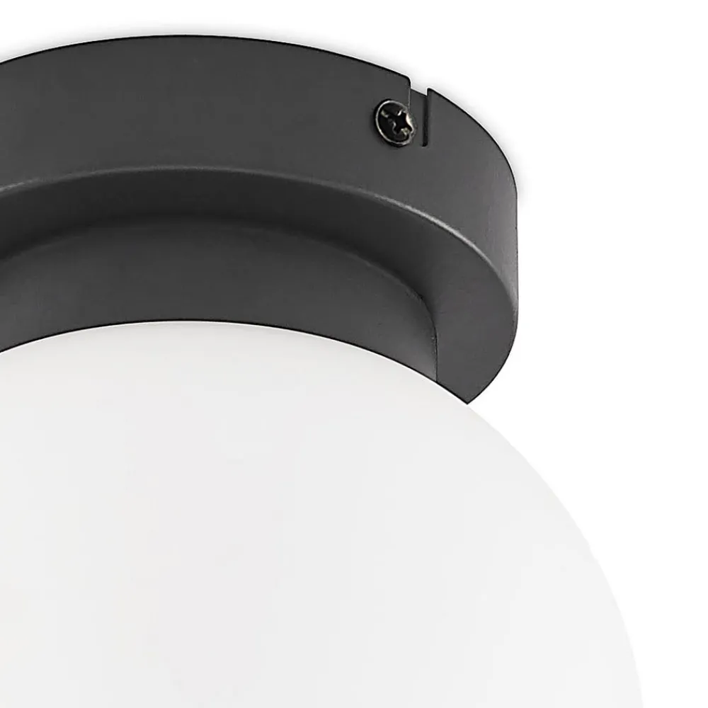 Lindby Loftlamper > Tavino loftslampe, sfærisk skærm, sort