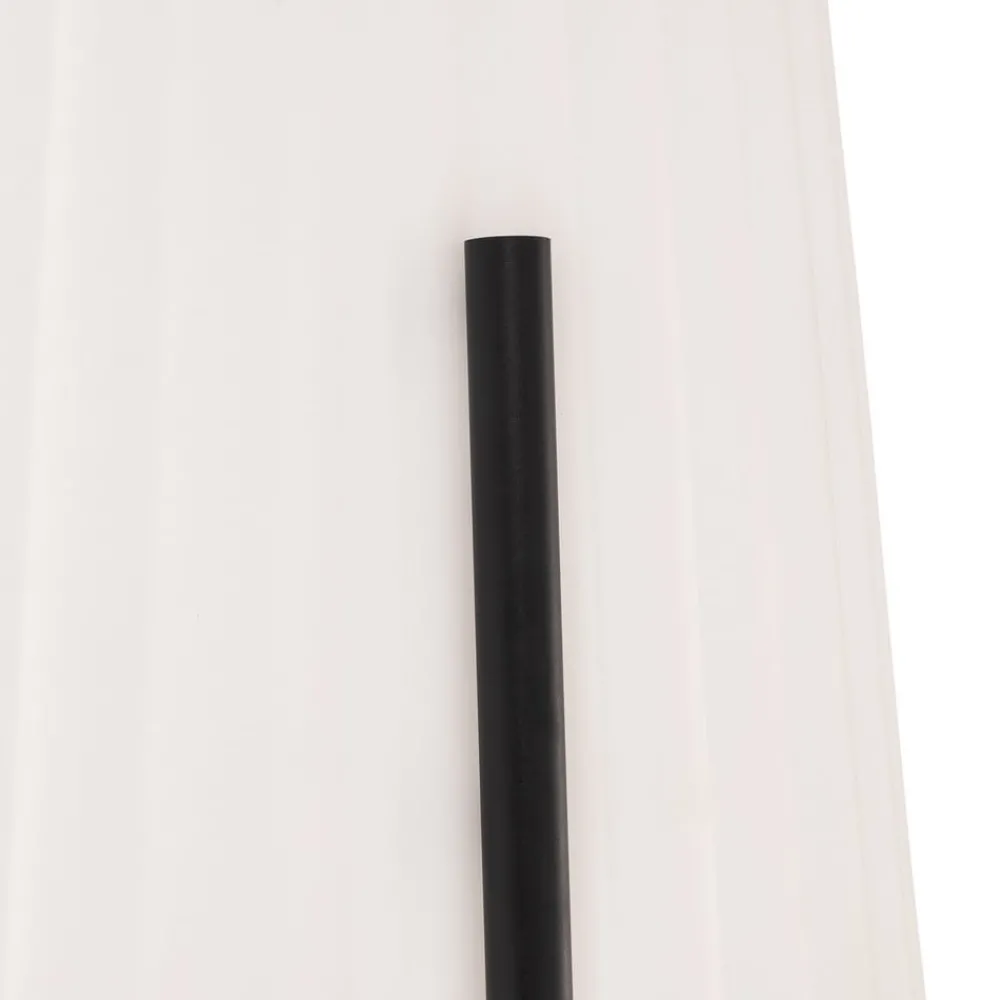 Terrassebelysning ^ Lucande Lindby terrasselampe Jaimy, 148 cm, stativ, aluminium