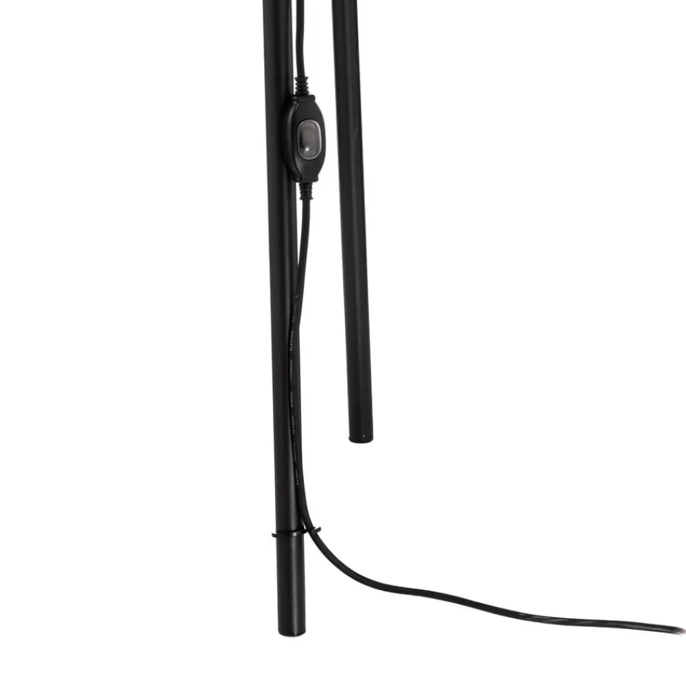 Terrassebelysning ^ Lucande Lindby terrasselampe Jaimy, 148 cm, stativ, aluminium
