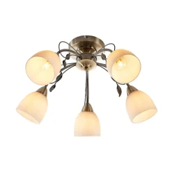 Loftlamper|Loftlamper ^ Lindby Thaddeus loftlampe, 5 lyskilder højde 31 cm