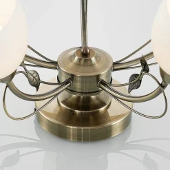 Loftlamper|Loftlamper ^ Lindby Thaddeus loftlampe, 5 lyskilder højde 31 cm