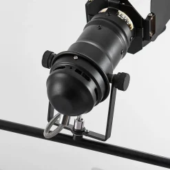 Lindby Gang|Loftlamper > Tilen loftspot, 4 lyskilder, sort, metal, 125 cm