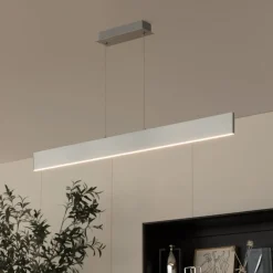 Pendellamper ^ Lindby Tinkodara LED-hængelampe, spisestue, aluminium