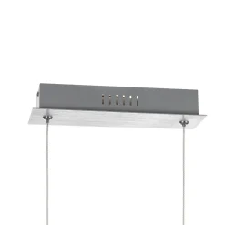 Pendellamper ^ Lindby Tinkodara LED-hængelampe, spisestue, aluminium