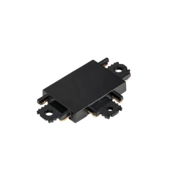 Lindby Skinnesystem > T-stik Lumaro, sort, 5,4 cm, plast