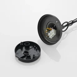 Lindby Udendørs Pendellamper > udendørs hængelampe Roisin, antracit, metal, Ø 32cm