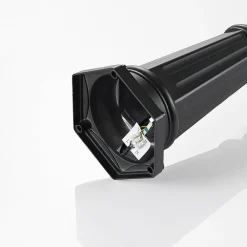 Lindby Lygtepæle > udendørslampe Clint, 225 cm, 3 lyskilder, saltvandsresistent, E27