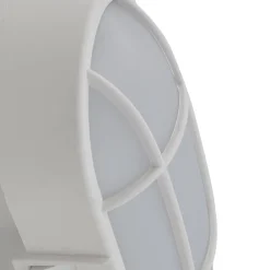 Lindby Terrassebelysning > udendørs LED-væglampe Alisha, hvid, plast, IP54